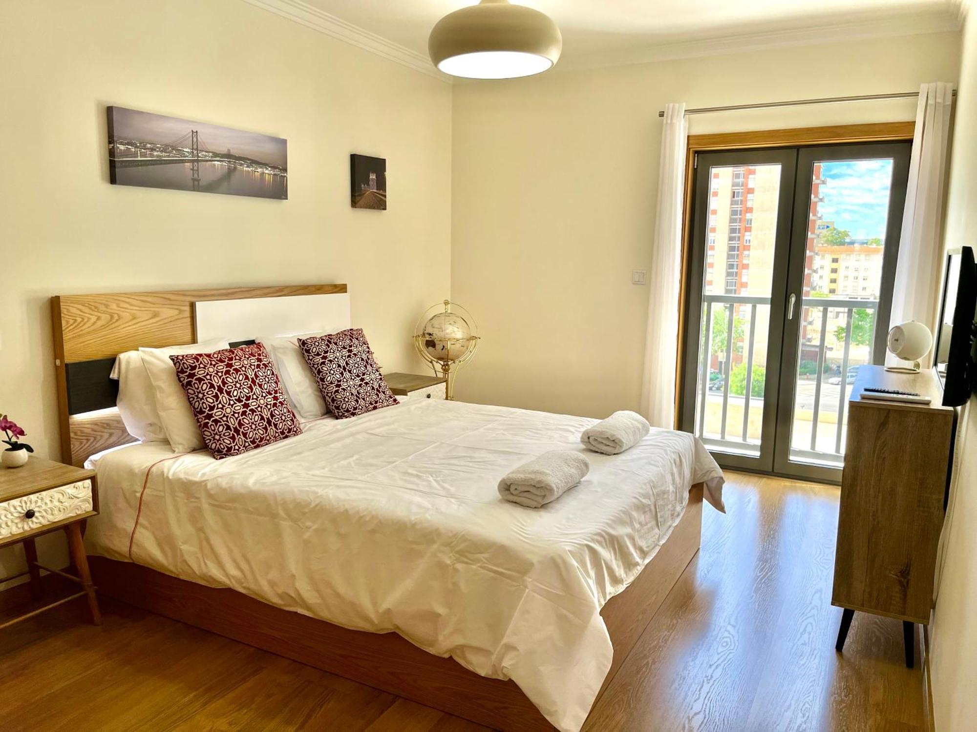 Apartment Modern & Spacious With River View Lissabon